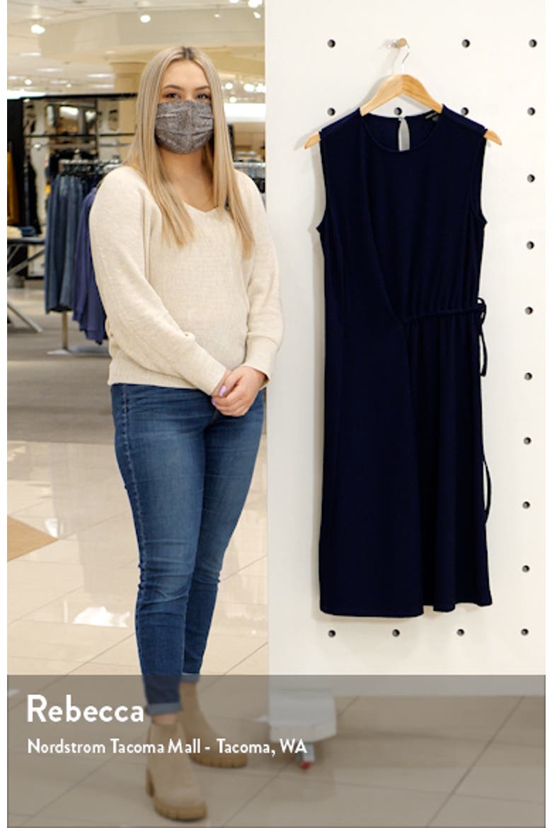 Draped Sleeveless Dress video