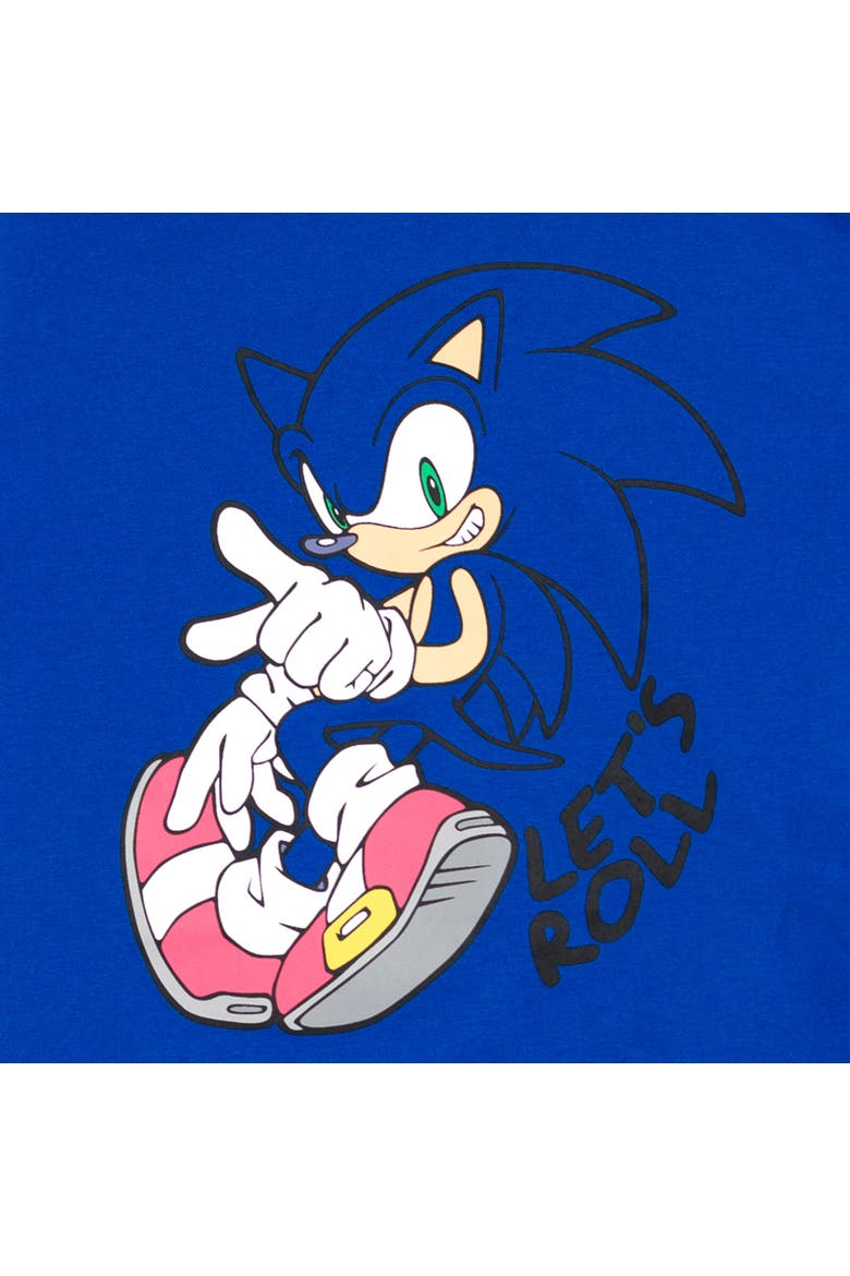 Sonic the Hedgehog Cosplay T-Shirt & Shorts Set, Alternate, color, Sonic The Hedgehog Blue