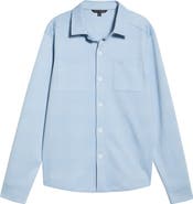 Robert Barakett Upton Plaid Double Knit Overshirt