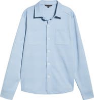 Robert Barakett Upton Plaid Double Knit Overshirt