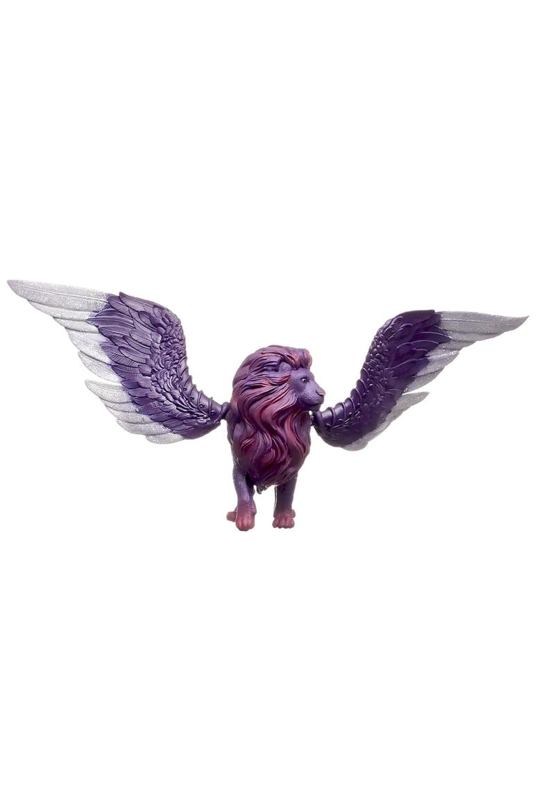 Bayala Moon Lion 10 Inch Glitter Figurine, Glow in the Dark, Alternate, color, Multicolored