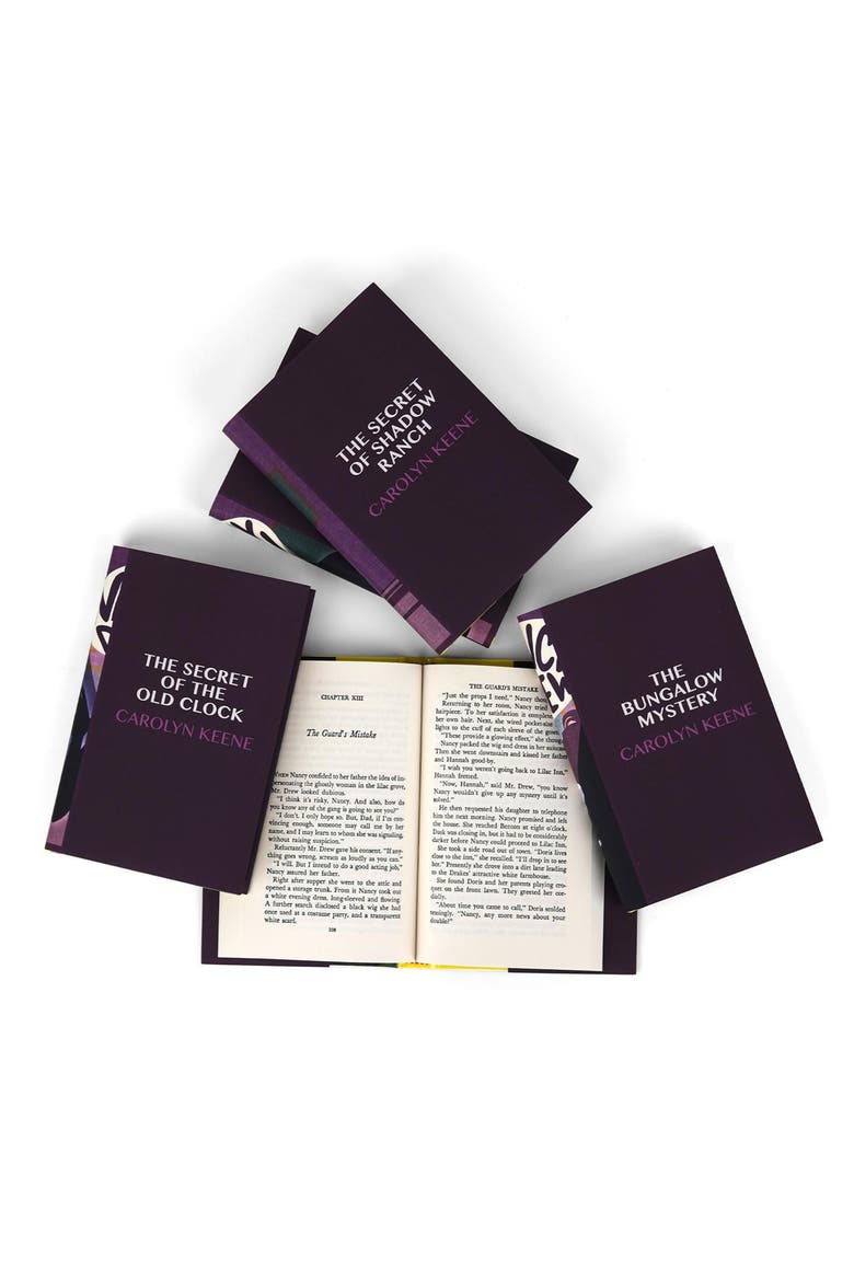 Nancy Drew Book Set, Alternate, color, Purple