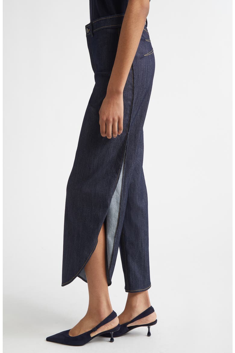 Hannah Wide Leg Jeans, Alternate, color, INDIGO