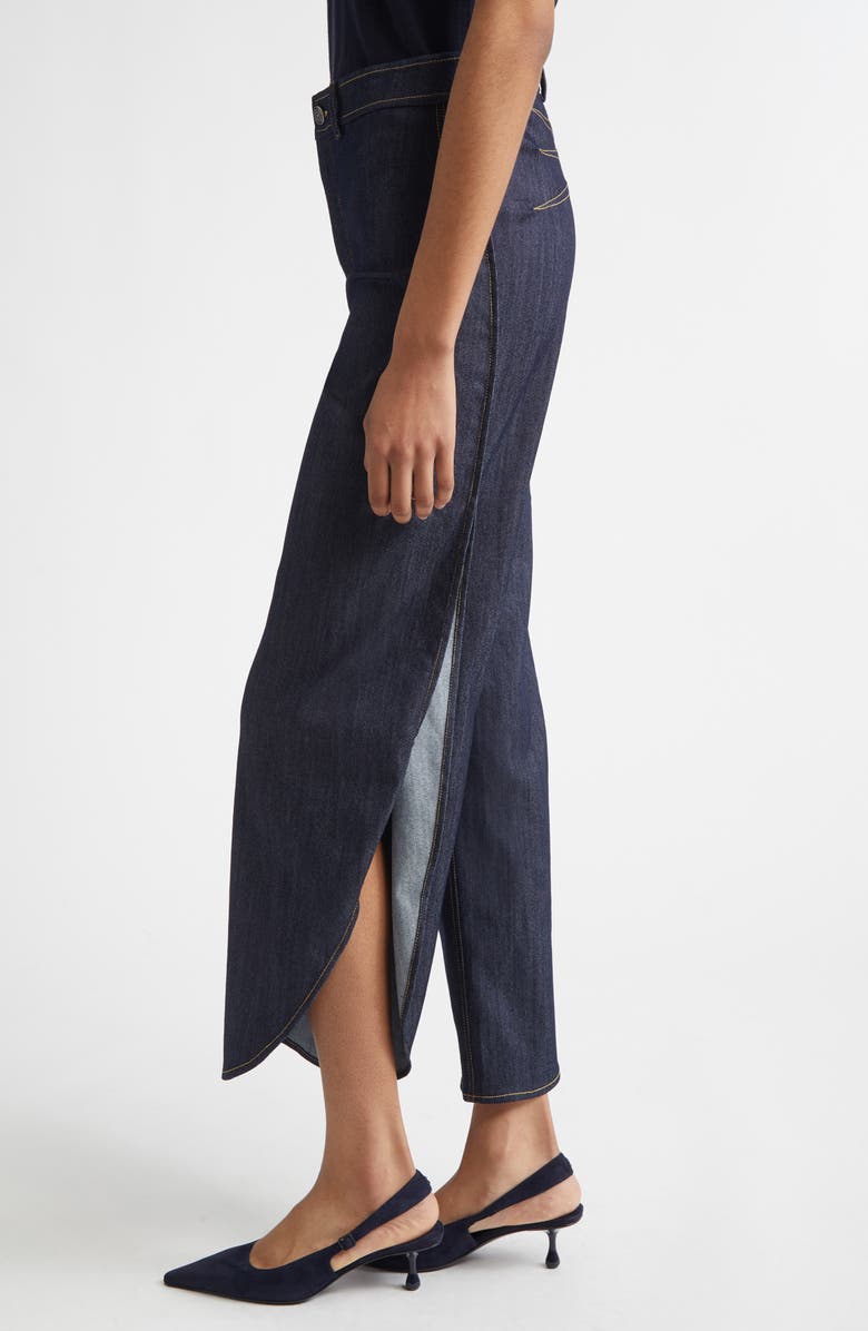 Cinq à Sept Hannah Wide Leg Jeans, Alternate, color, Indigo