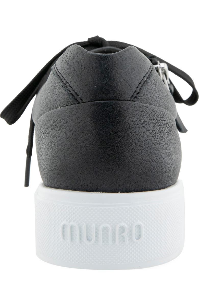 Munro Tilly Sneaker, Alternate, color, Black Tumbled
