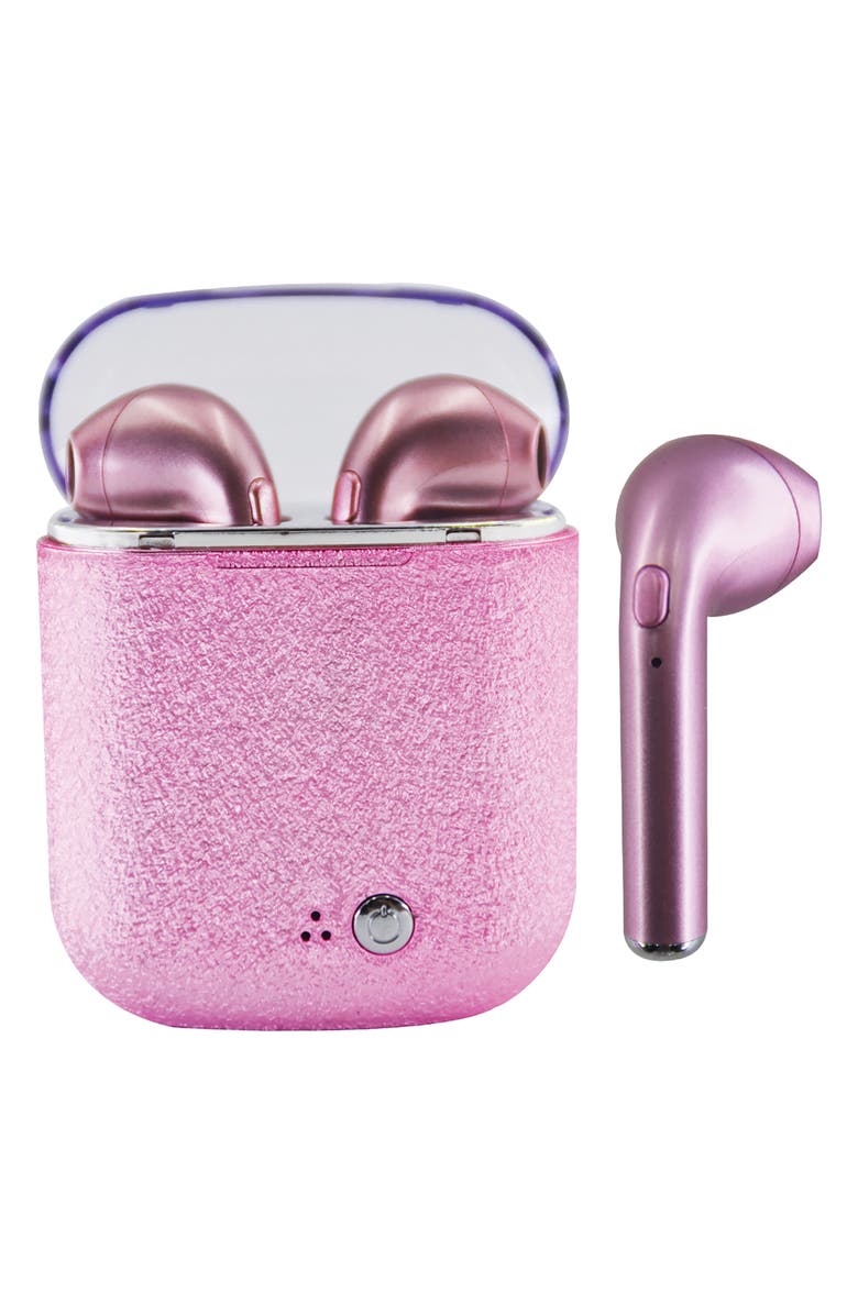 Iscream Glitter Wireless Earbuds, Main, color,