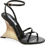 Steve Madden Layers Ankle Strap Wedge Sandal