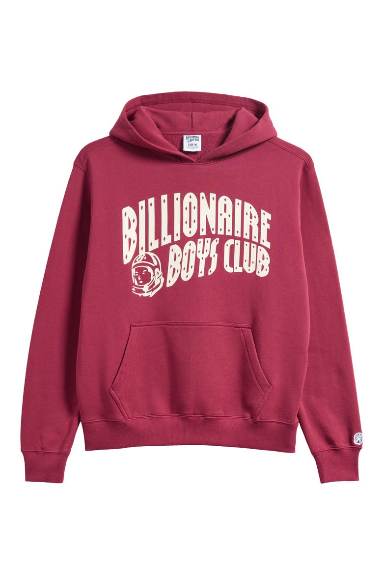 Curve Cotton Graphic Hoodie, Alternate, color, RHODODENDRON