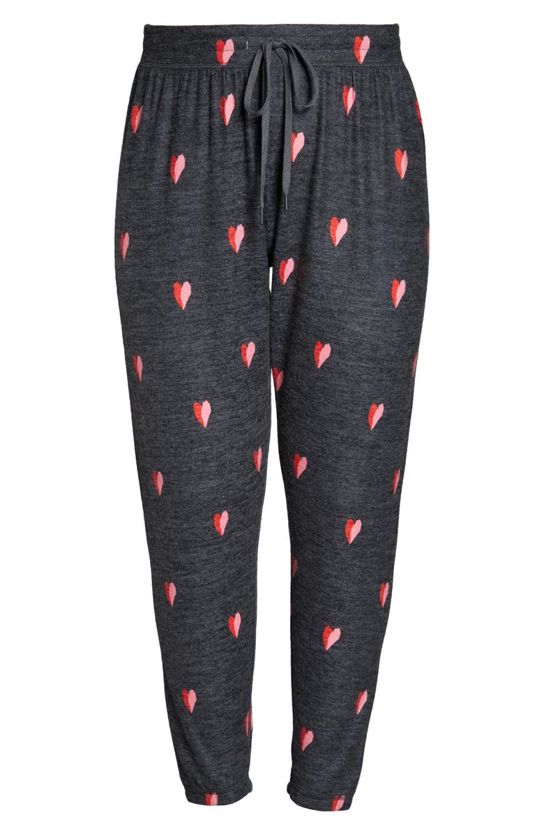 PJ Salvage With a Kiss Peachy Pajama Pants, Alternate, color, 