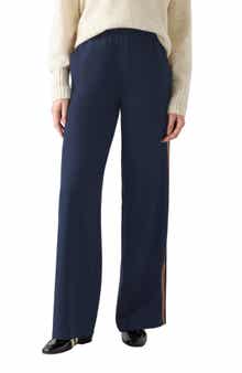 LK Bennett Cecile Stripe Wide Leg Pants