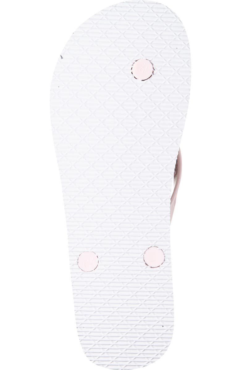 KARL LAGERFELD PARIS Zamir Flip Flop Sandal, Alternate, color, White