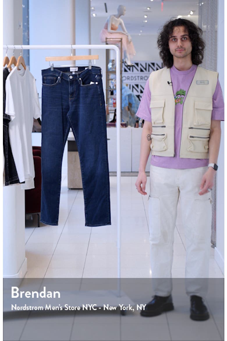 L'Homme Slim Fit Jeans video