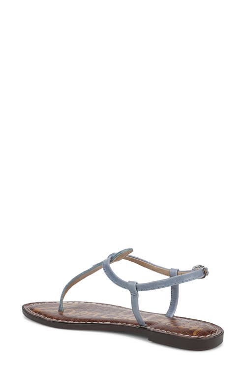 Sam Edelman Gigi Thong Sandal Blue Breeze Brahma In Blue Breeze New