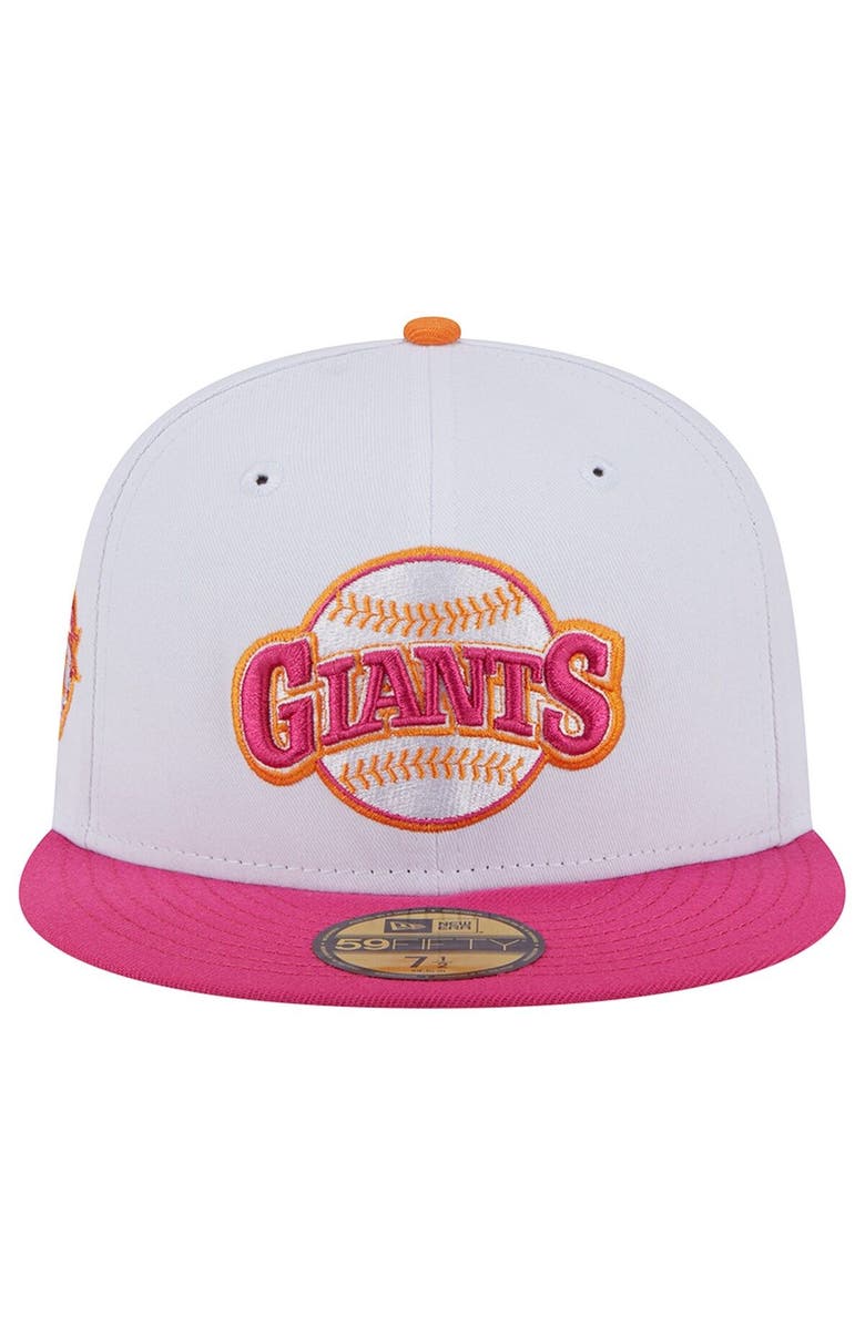 New Era Men's New Era  White/Pink San Francisco Giants 1984 MLB All-Star Game 59FIFTY Fitted Hat, Alternate, color, 