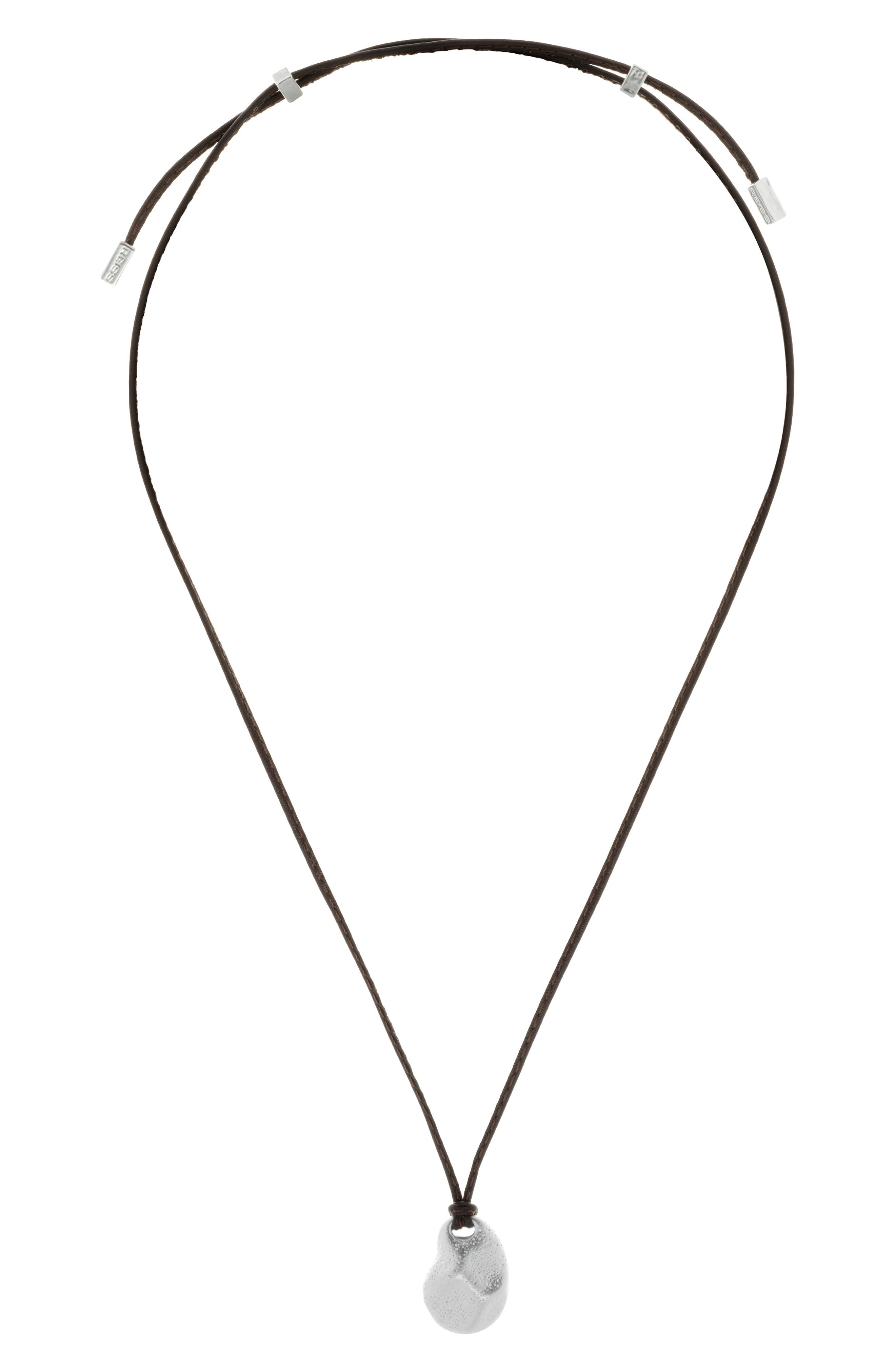 SILVER TONE / BROWN