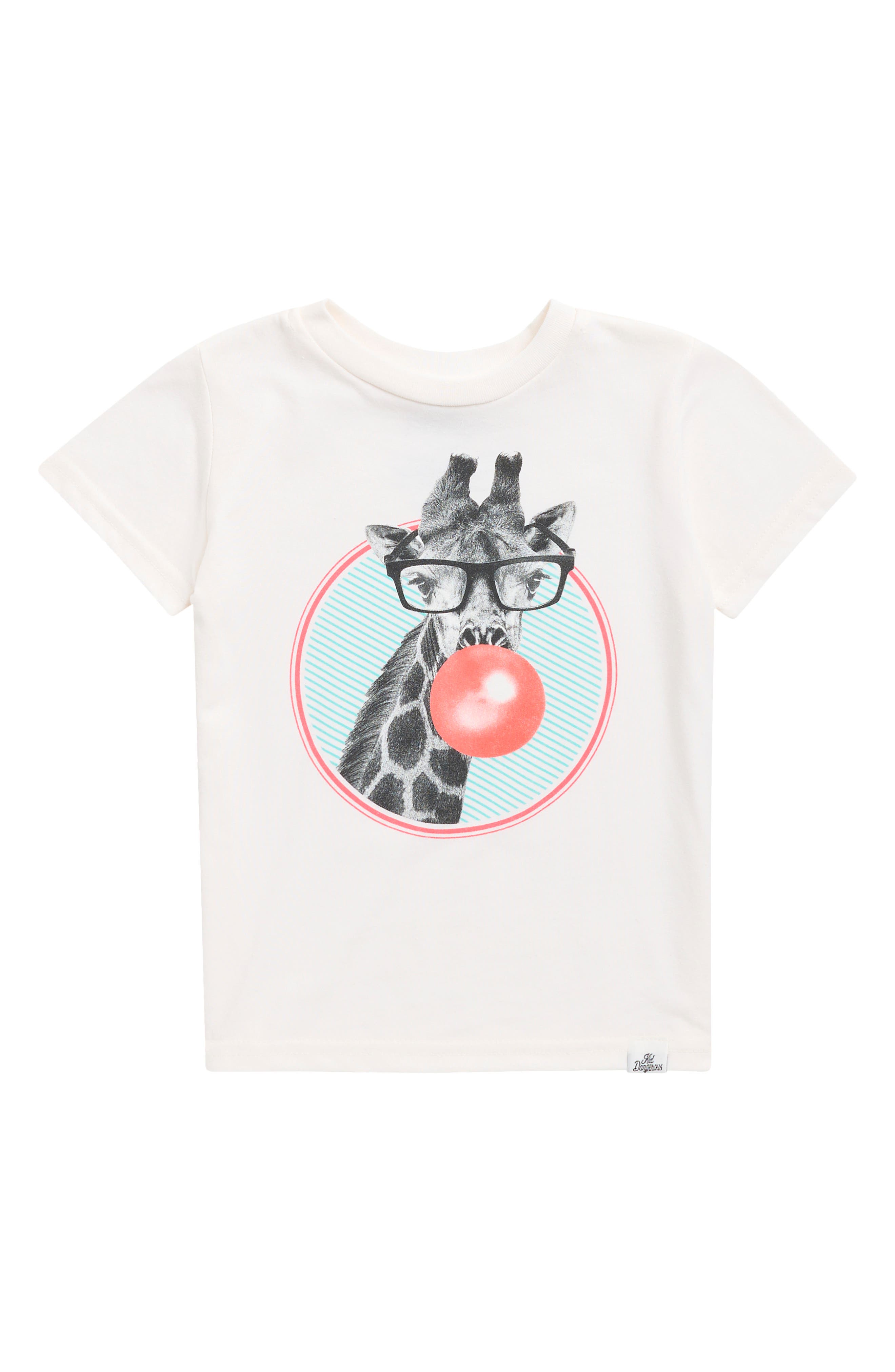 Kids' Giraffe Bubble Graphic Tee