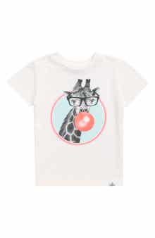 Kids' Giraffe Bubble Graphic Tee