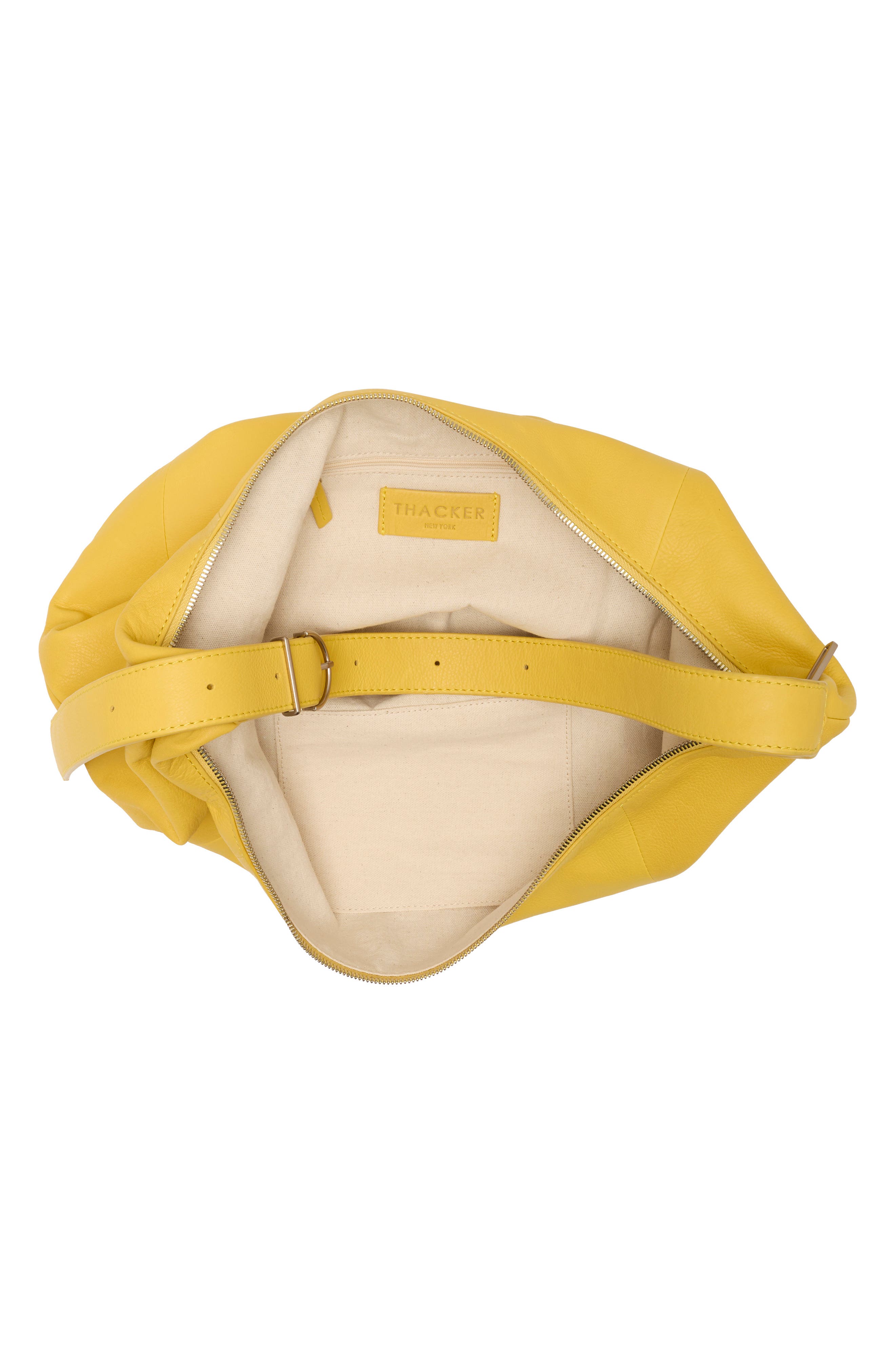Wyatt Oversized Leather Hobo, Alternate, color, DIJON