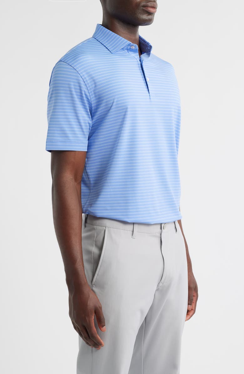Peter Millar Eden Performance Jersey Polo, Alternate, color, Seaside Blue