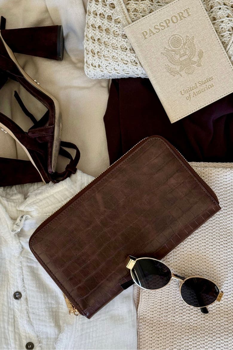 The Jewelry Travel Case, Alternate, color, Espresso