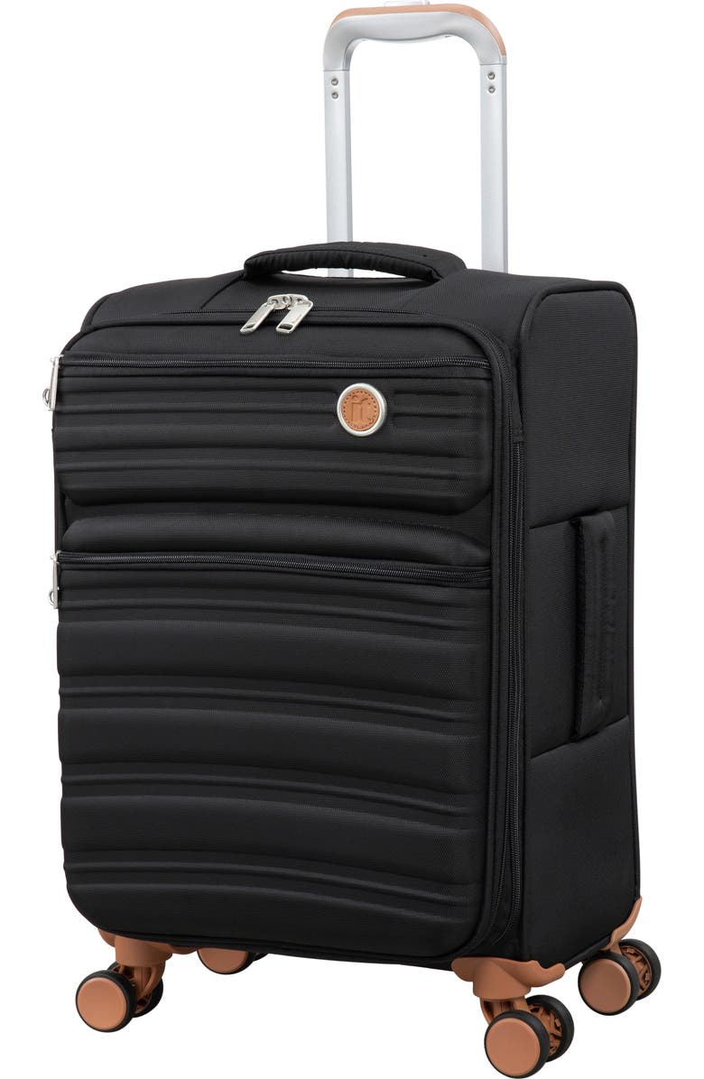 IT LUGGAGE Fusional 21-Inch Softshell Suitcase, Main, color, Black