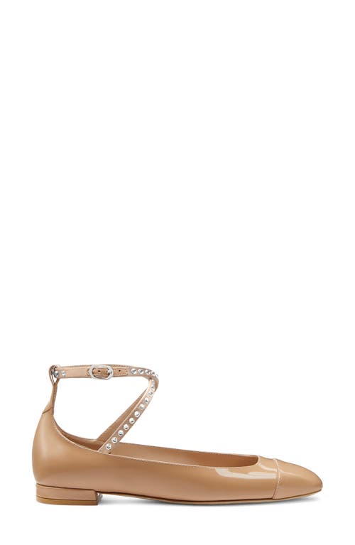 STUART WEITZMAN STUART WEITZMAN EDEN CRYSTAL EMBELLISHED FLAT