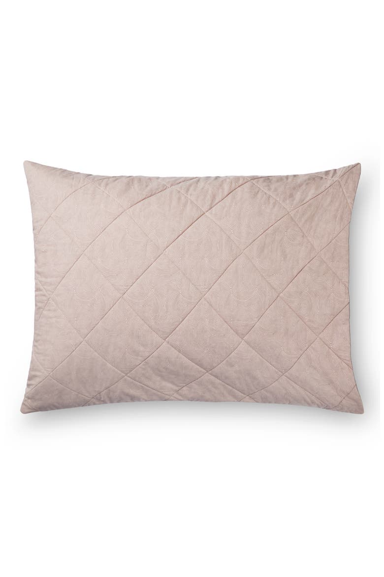 Sinna Quilted Sham, Main, color, ROSE/TAUPE