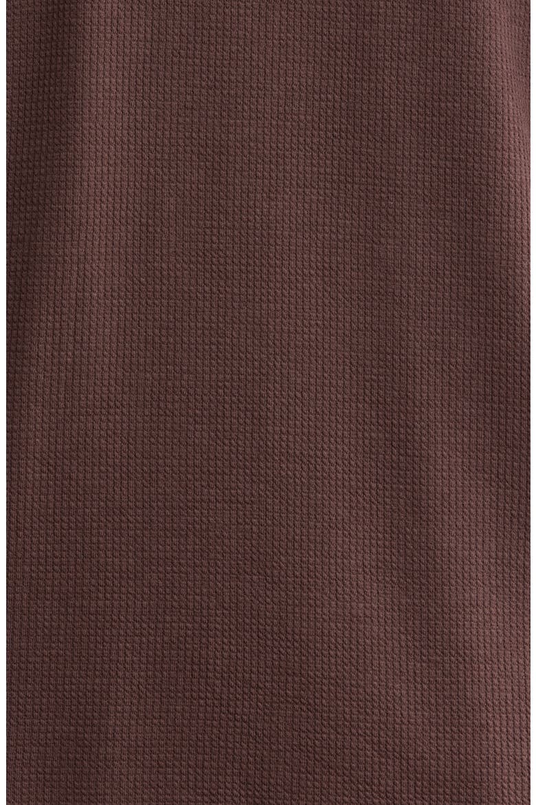 Organic Cotton & Tencel Lyocell Box Top, Alternate, color, COFFEE