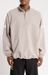 Fear of God Essentials Half Zip Mock Neck Track Jacket