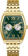 GUESS Multifunction Tonneau Bracelet Watch, 38mm