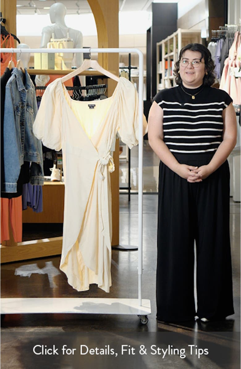 Claudine Wrap Dress, sales video thumbnail