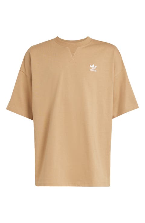 Kids' Trefoil Embroidered Loose Fit Cotton T-Shirt (Big Kid)