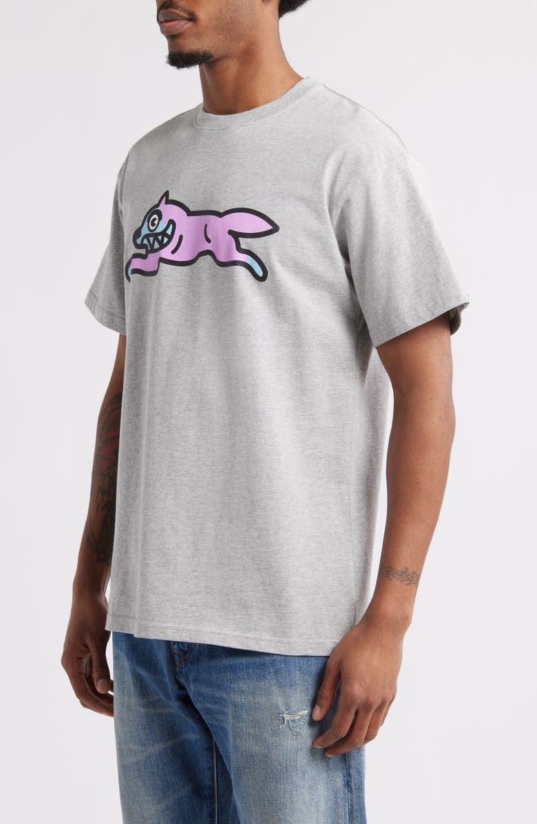 ICECREAM Running Dog Graphic T-Shirt, Alternate, color, Heather Gray