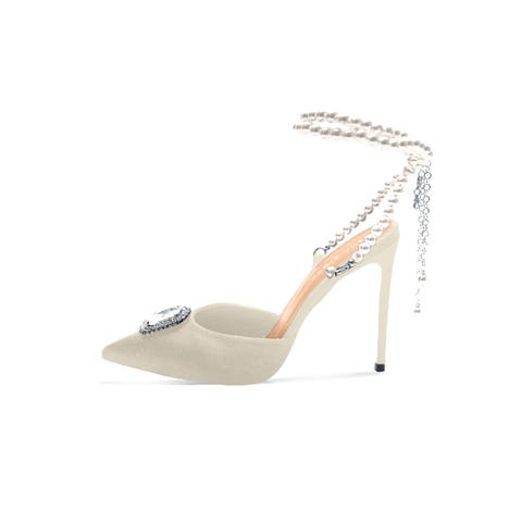 The Dame 100 Pearl Stiletto Heel