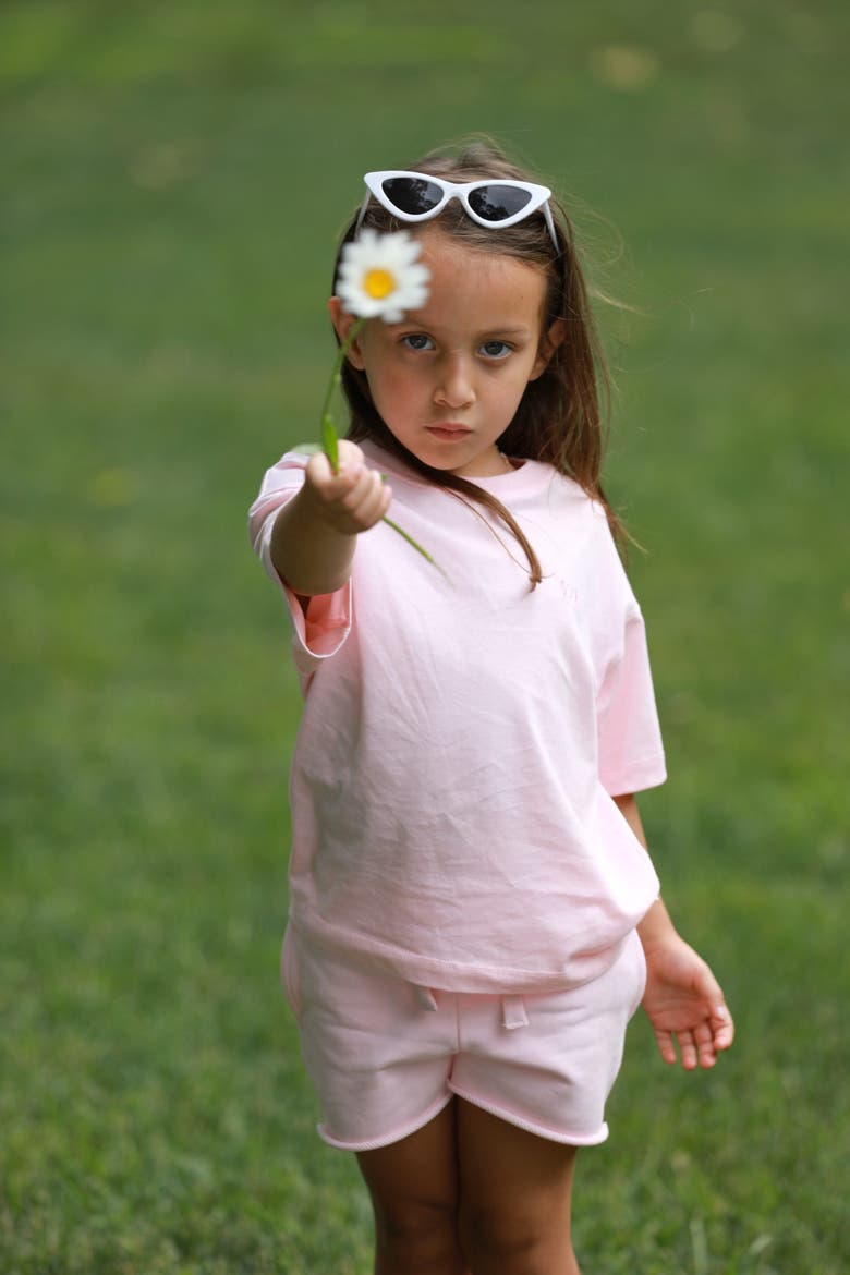 Relaxed Cotton T-Shirt, Alternate, color, Heavenly Pink