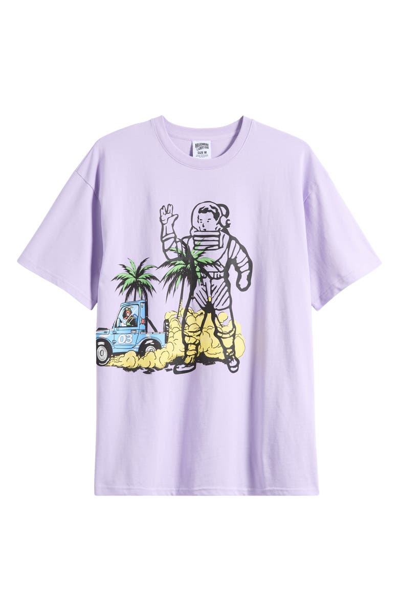 Billionaire Boys Club Space Sand Graphic T-Shirt, Alternate, color, Pastel Lilac