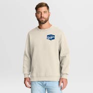 FANATICS Men's Fanatics  Tan Los Angeles Dodgers 9x Champs Crewneck Sweatshirt