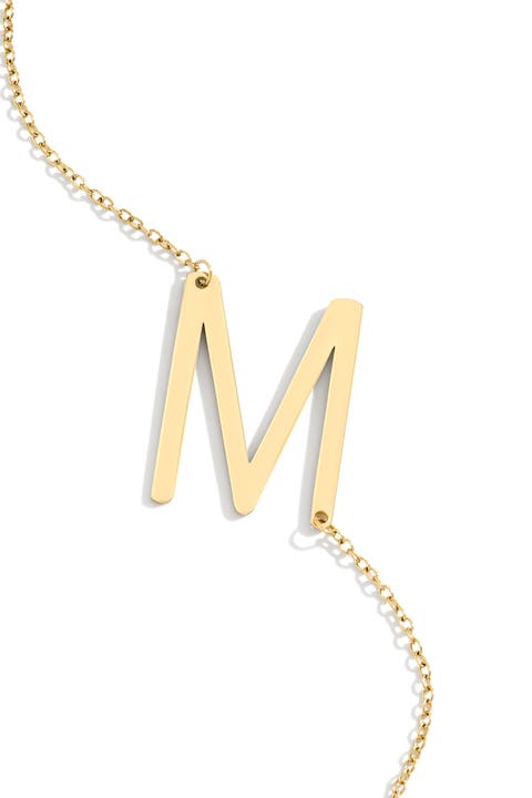 Statement Initial Necklace