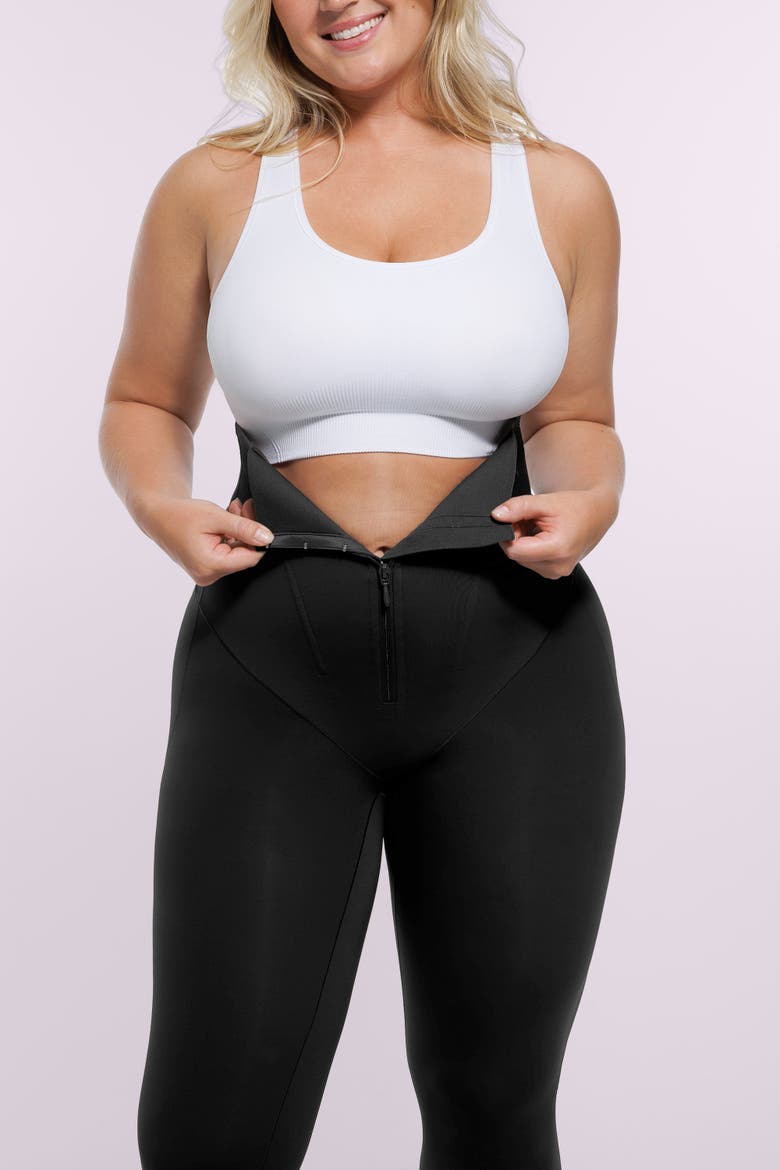 Bare Essentials AirSlim High-Waisted Full-Length Shaping Leggings, Alternate, color, Black