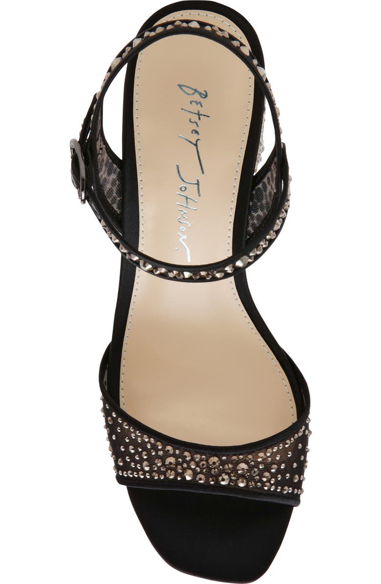 Betsey Johnson Otis Ankle Strap Sandal, Alternate, color,