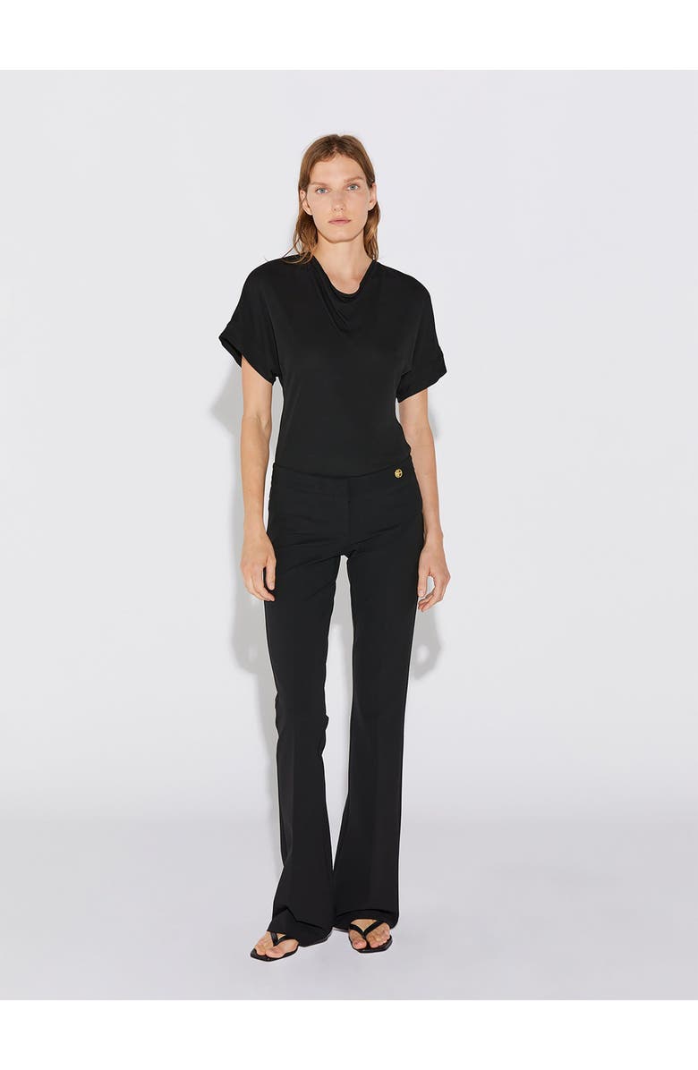 Callas Milano JULES Stretch Jersey FIT AND FLARE Pant, Alternate, color, Black