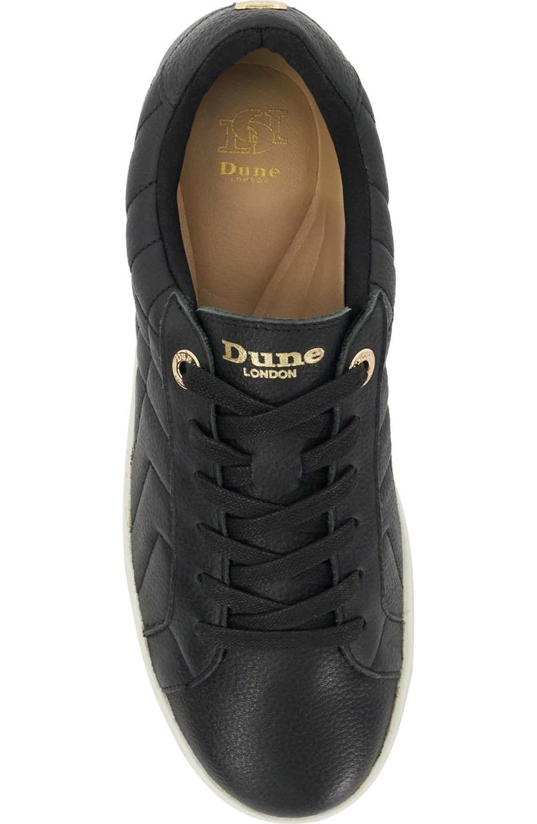 Dune London Egent Sneaker, Alternate, color, Black
