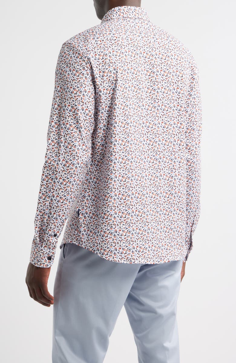 Stone Rose Wildflower Button-Up Shirt, Alternate, color, 