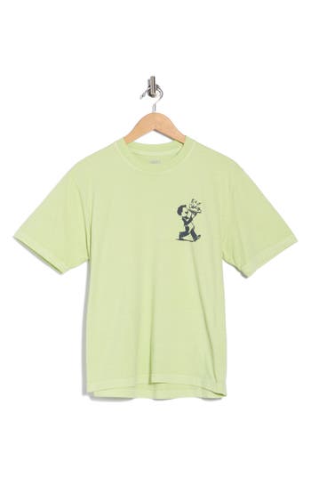 Obey Fresh Hot Graphic T-shirt In Green