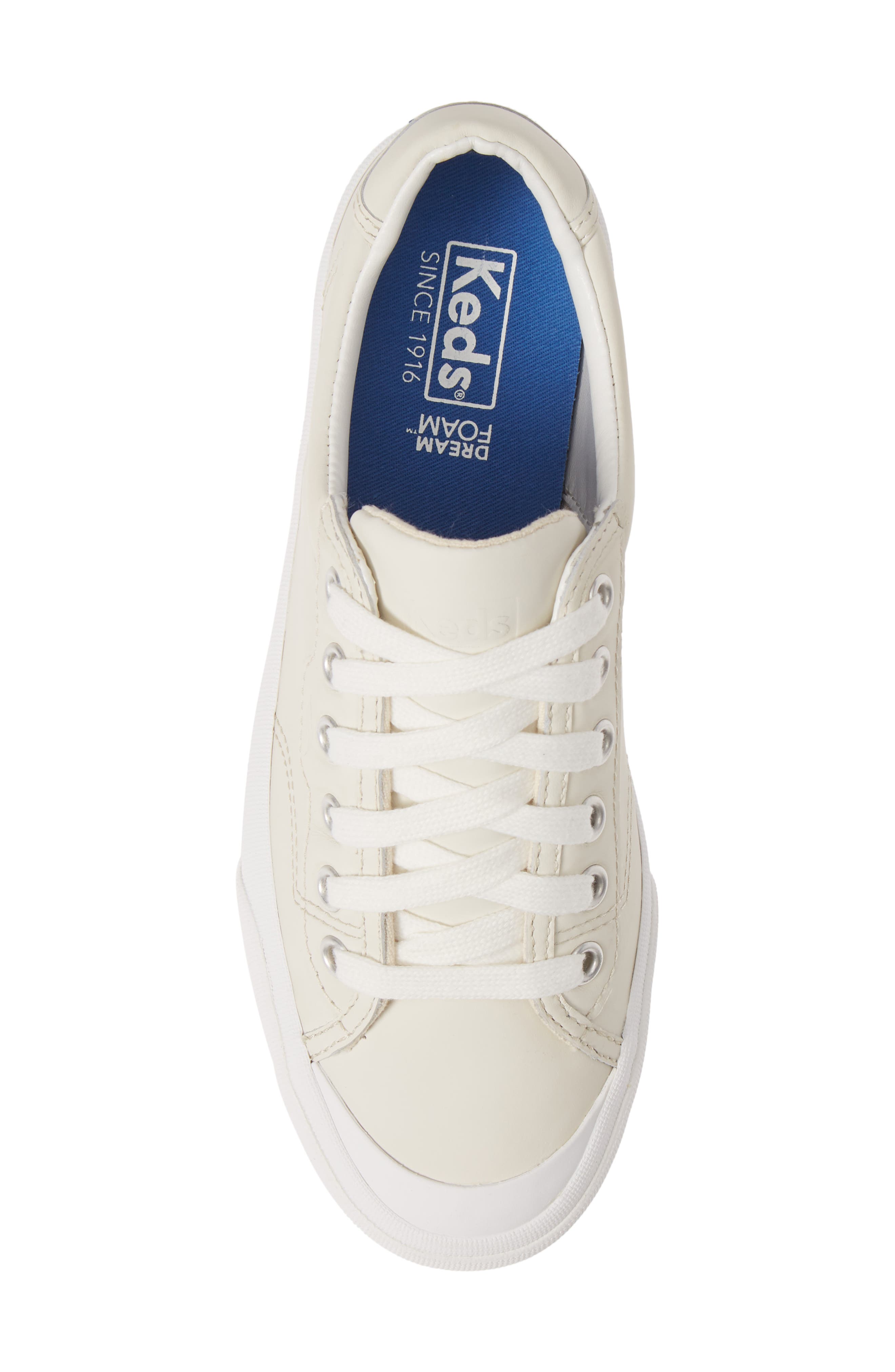 Keds<sup>®</sup> Crew Kick Leather Sneaker, Alternate, color, 