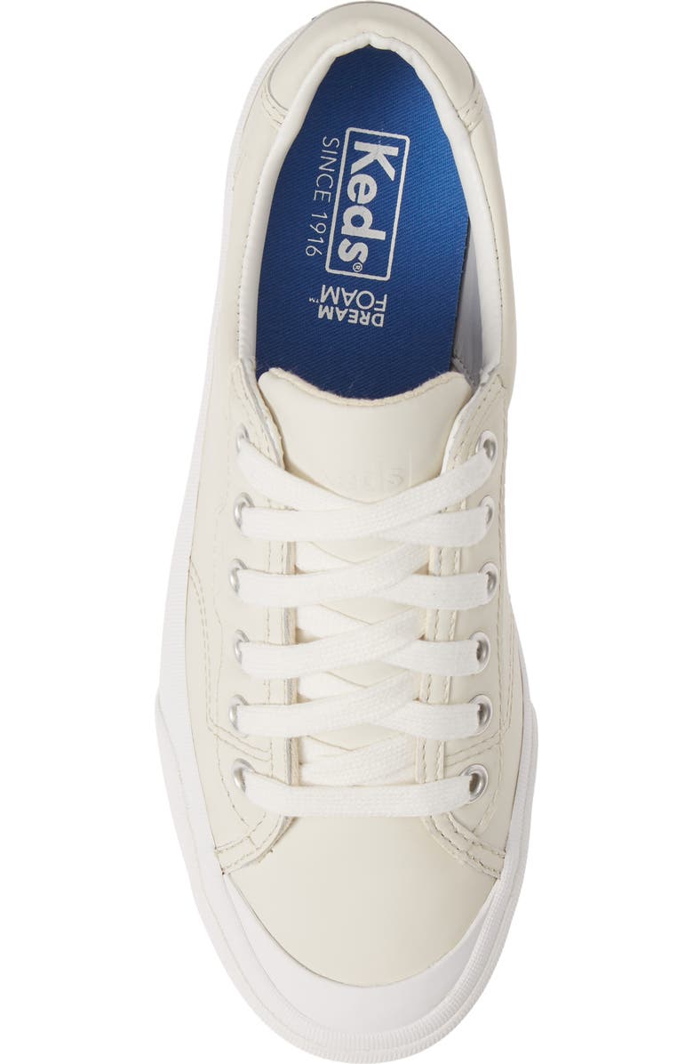 Keds<sup>®</sup> Crew Kick Leather Sneaker, Alternate, color,