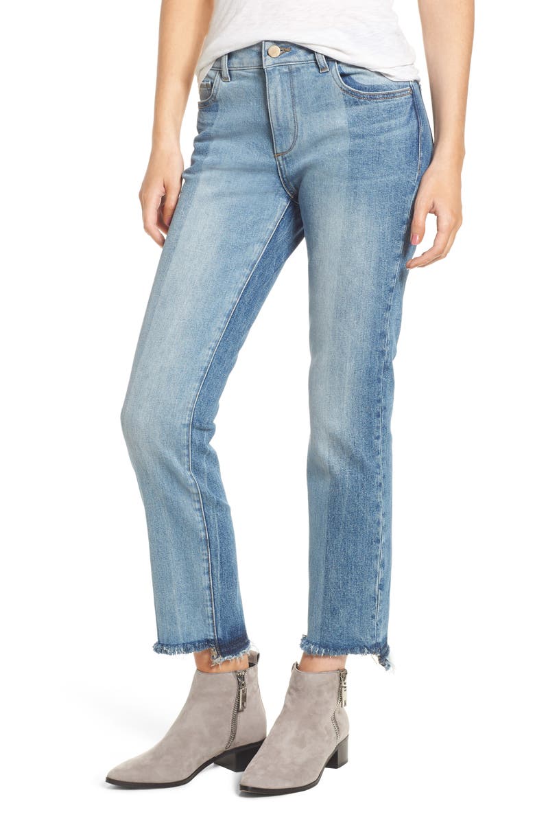 DL1961 Mara Step Hem Ankle Jeans, Main, color, 