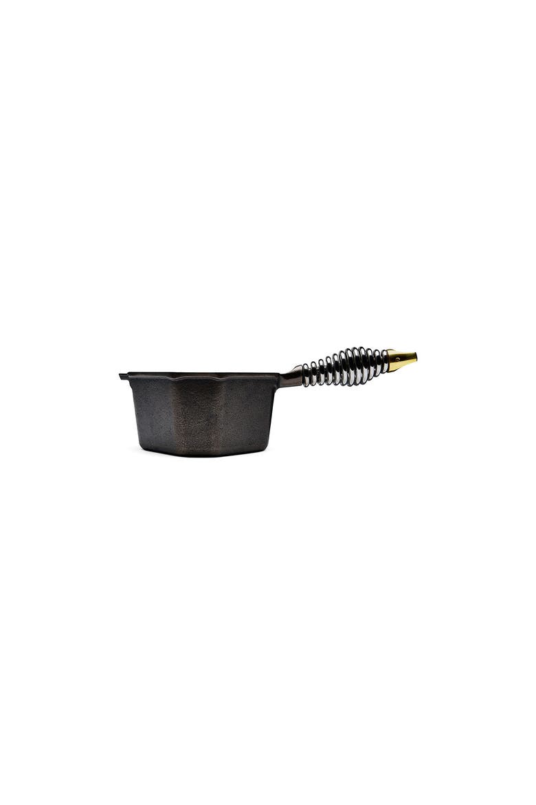 1 Quart Cast Iron Sauce Pan, Alternate, color, Black