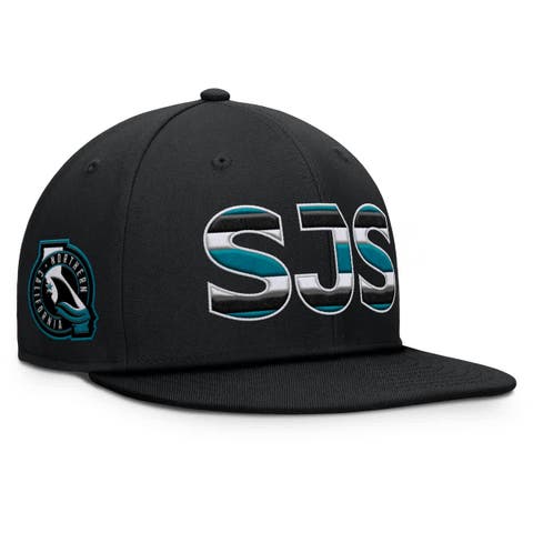 Men's Fanatics Black San Jose Sharks Authentic Pro Alternate Jersey Snapback Hat
