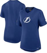 FANATICS Women's Fanatics  Blue Tampa Bay Lightning Authentic Pro Rink Tech T-Shirt